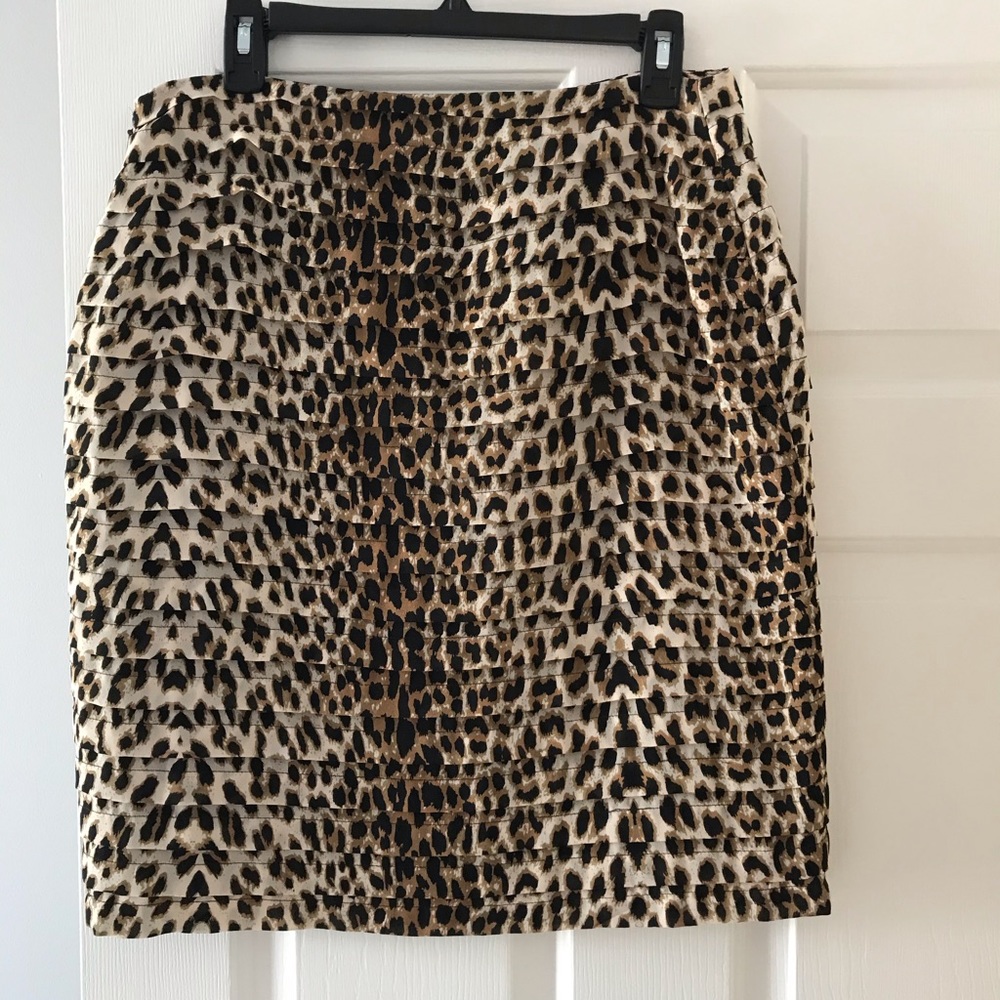 Leopard print skirt - Picture 2 of 5